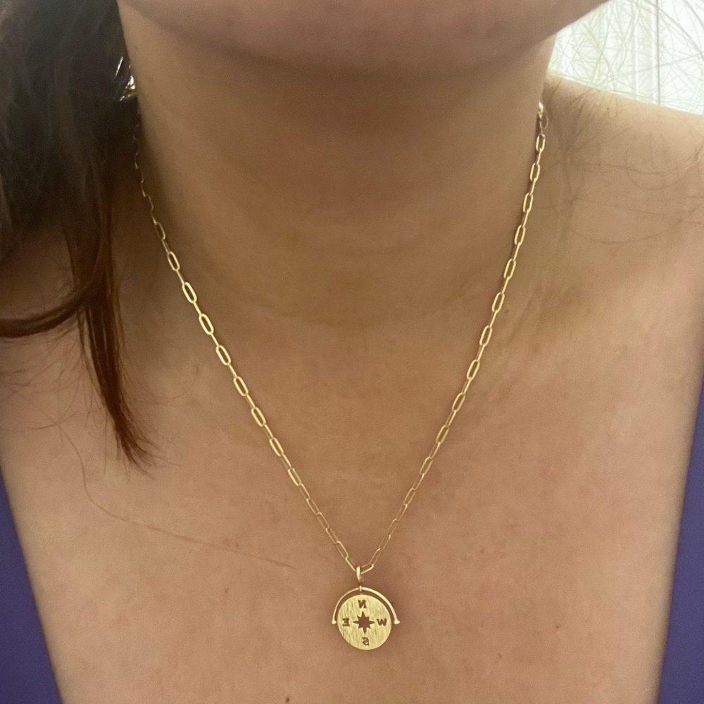Paperclip Chain 18k solid gold